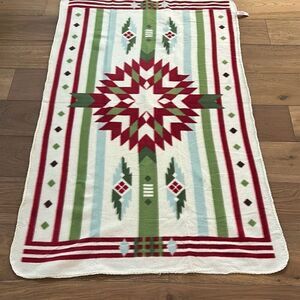 Southwest Style Fleece Throw